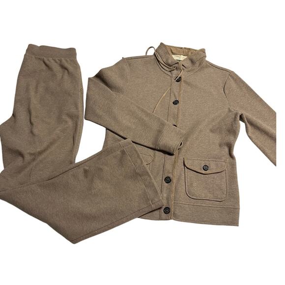 Lauren Ralph Lauren Dresses & Skirts - Ralph Lauren Matching Lounge Set Petite P/P Neutral Stretch Comfy Casual Small